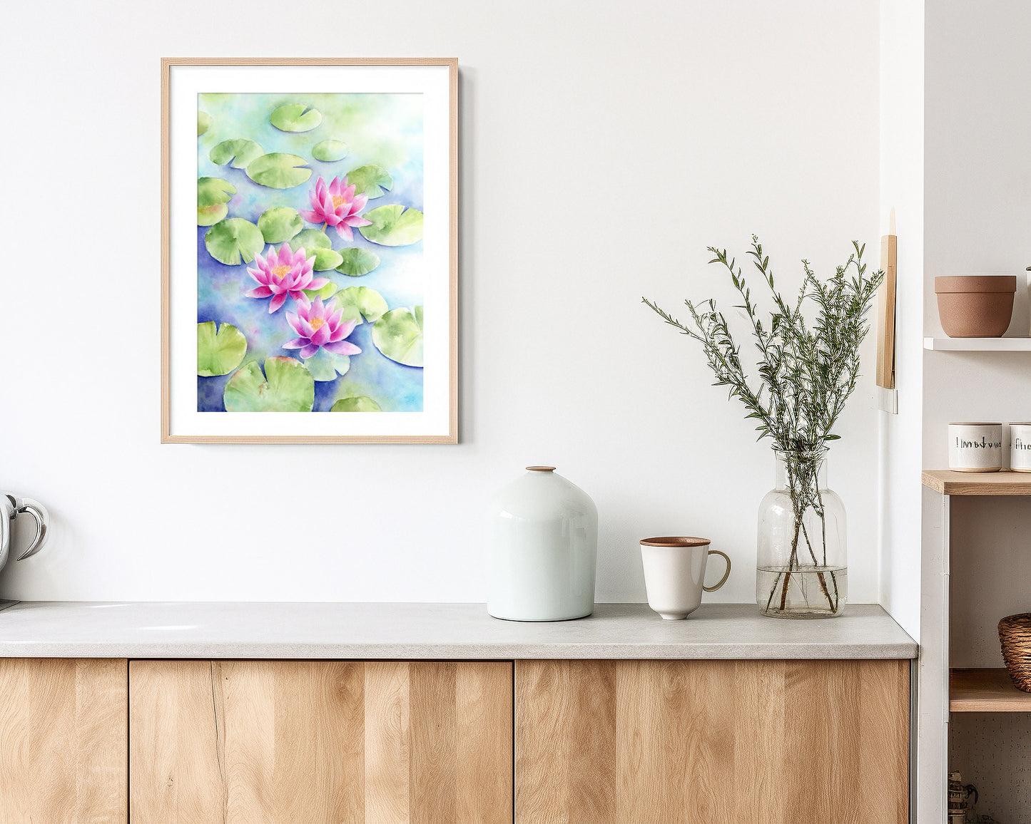 Ethereal Blooms | Floral Watercolor Art Print