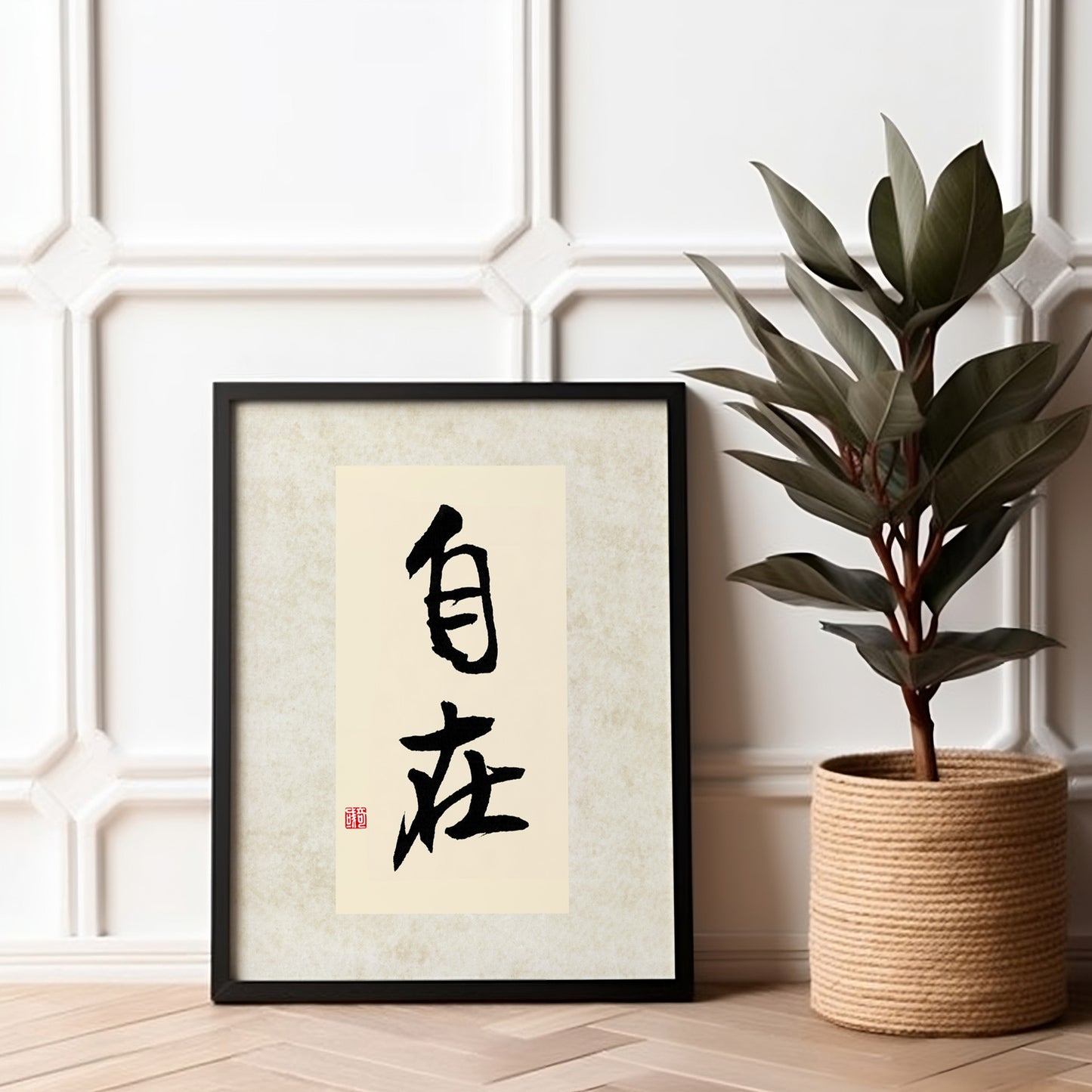自在 Zi Zai | Traditional Chinese Calligraphy Print