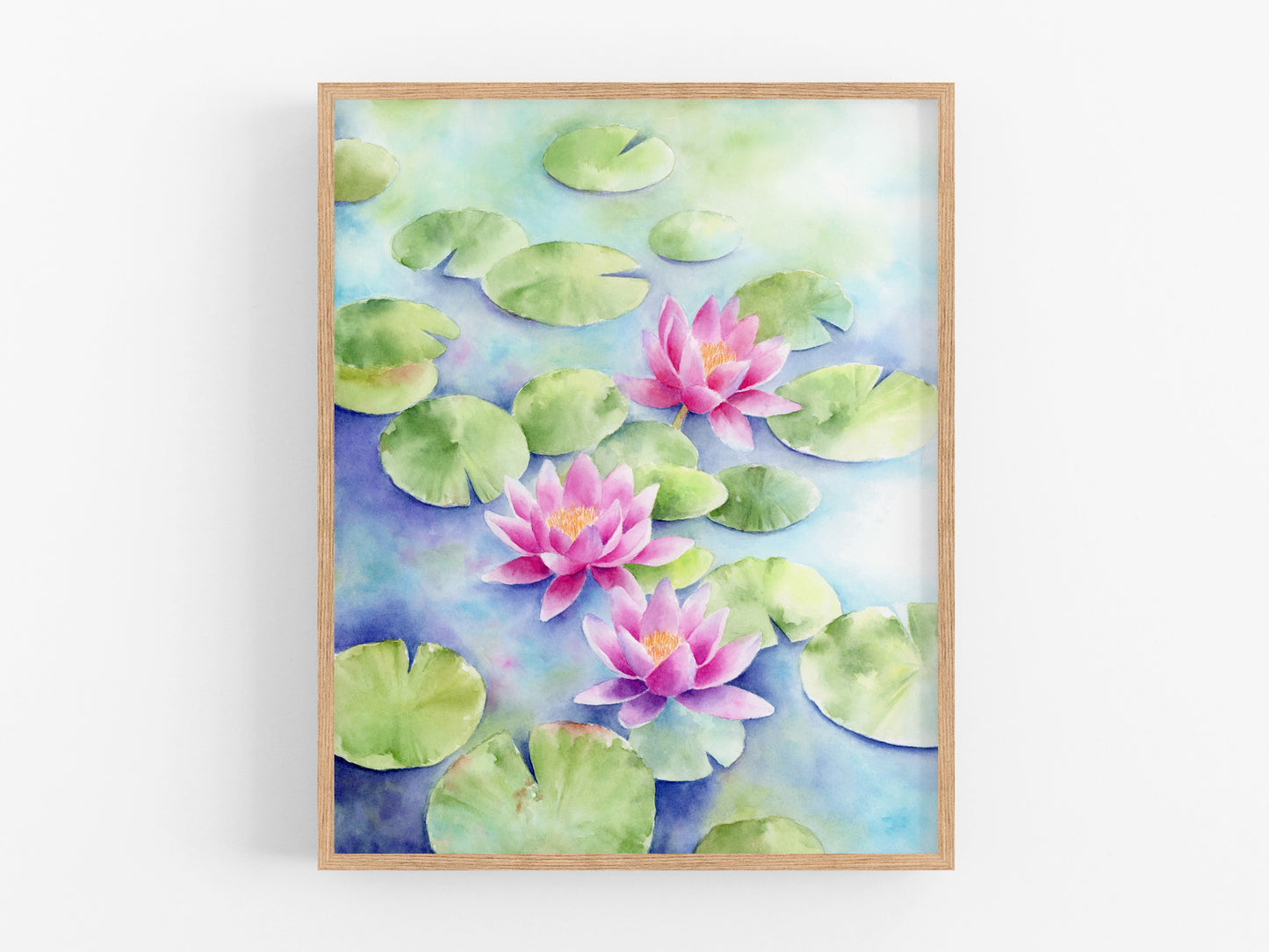 Ethereal Blooms | Floral Watercolor Art Print
