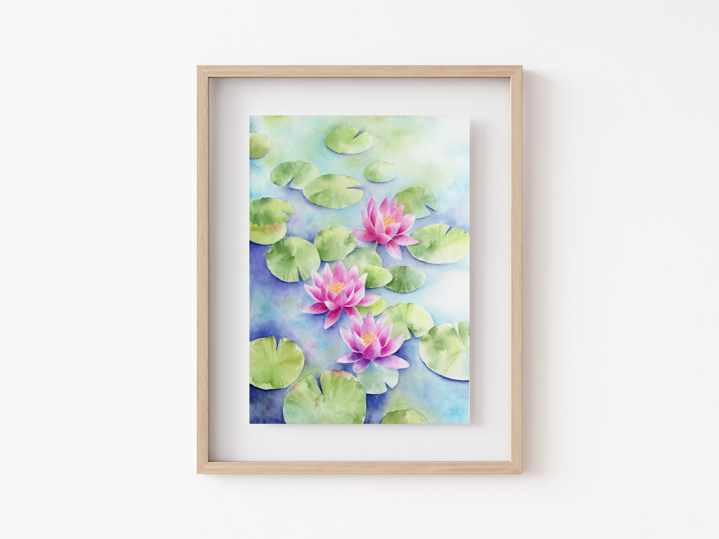 Ethereal Blooms | Floral Watercolor Art Print